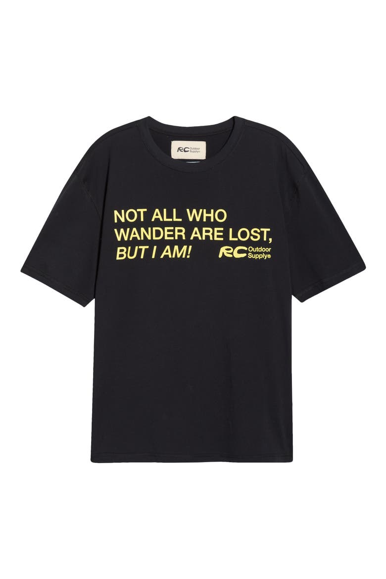 Lost Graphic T-Shirt, Alternate, color, BLACK
