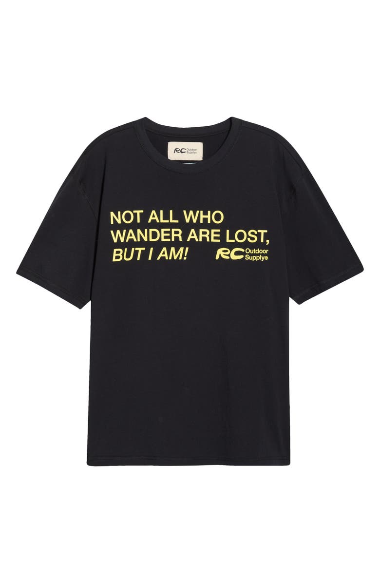 RC Outdoor Supply Lost Graphic T-Shirt, Main, color, Black