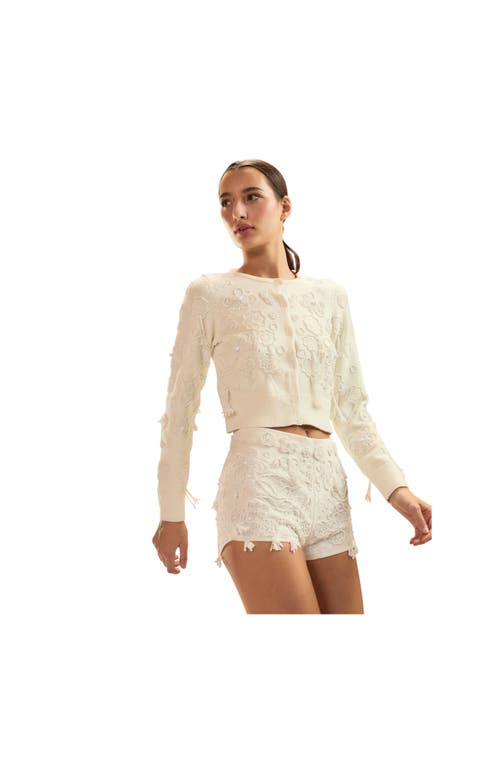 Cynthia Rowley Paloma Shrunken Cardigan