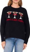 CeCe Holiday Graphic Sweater