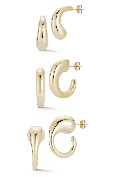 Hoop Earrings Set