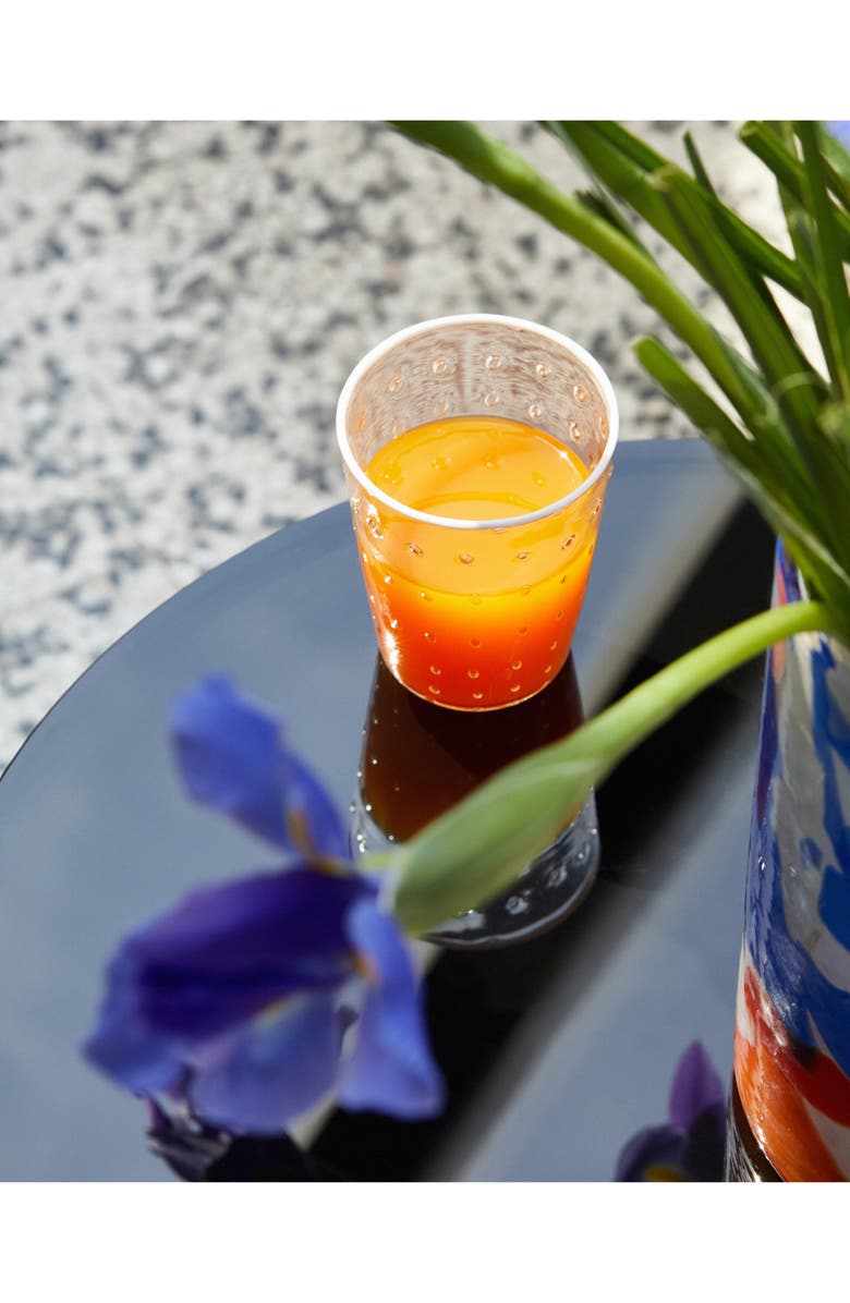 Stories of Italy Set of 2 Mismatched Ultralight Murano Glass Tumblers, Alternate, color,