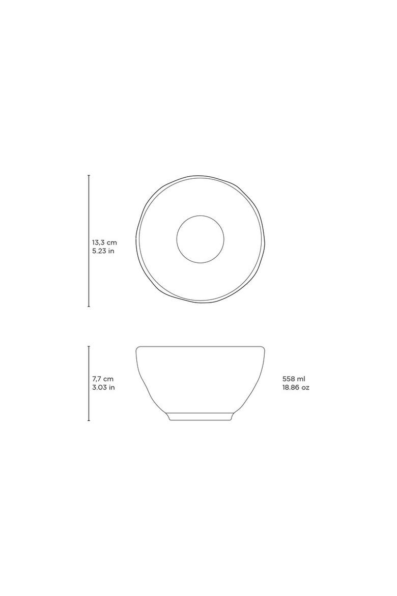Organic Soup/Dessert Bowl Set of 6, Alternate, color, Litchi