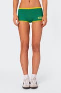 EDIKTED Brasil Knit Cover-Up Shorts