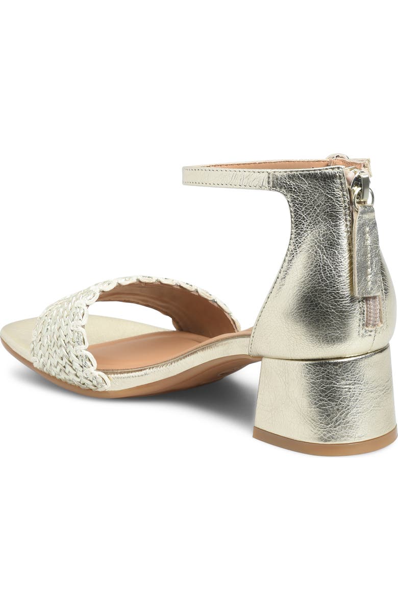 Söfft Lilah Ankle Strap Sandal, Alternate, color, Platino