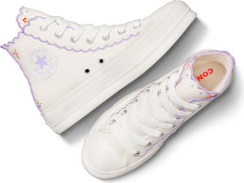 Chuck Taylor<sup>®</sup> All Star<sup>®</sup> Embroidered Lift High Top Platform Sneaker