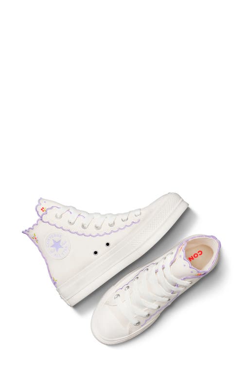 Converse Chuck Taylor® All Star® Embroidered Lift High Top Platform Sneaker