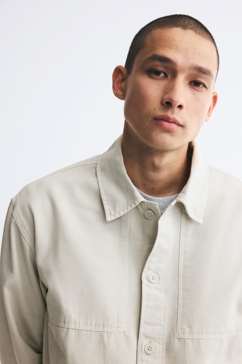 Overshirt, Alternate, color, Light taupe