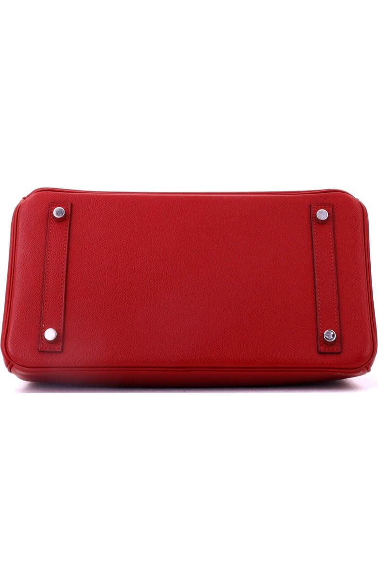 Pre-Owned Hermes Birkin Handbag Red Epsom with Palladium Hardware 30, Alternate, color, Rouge Grenat