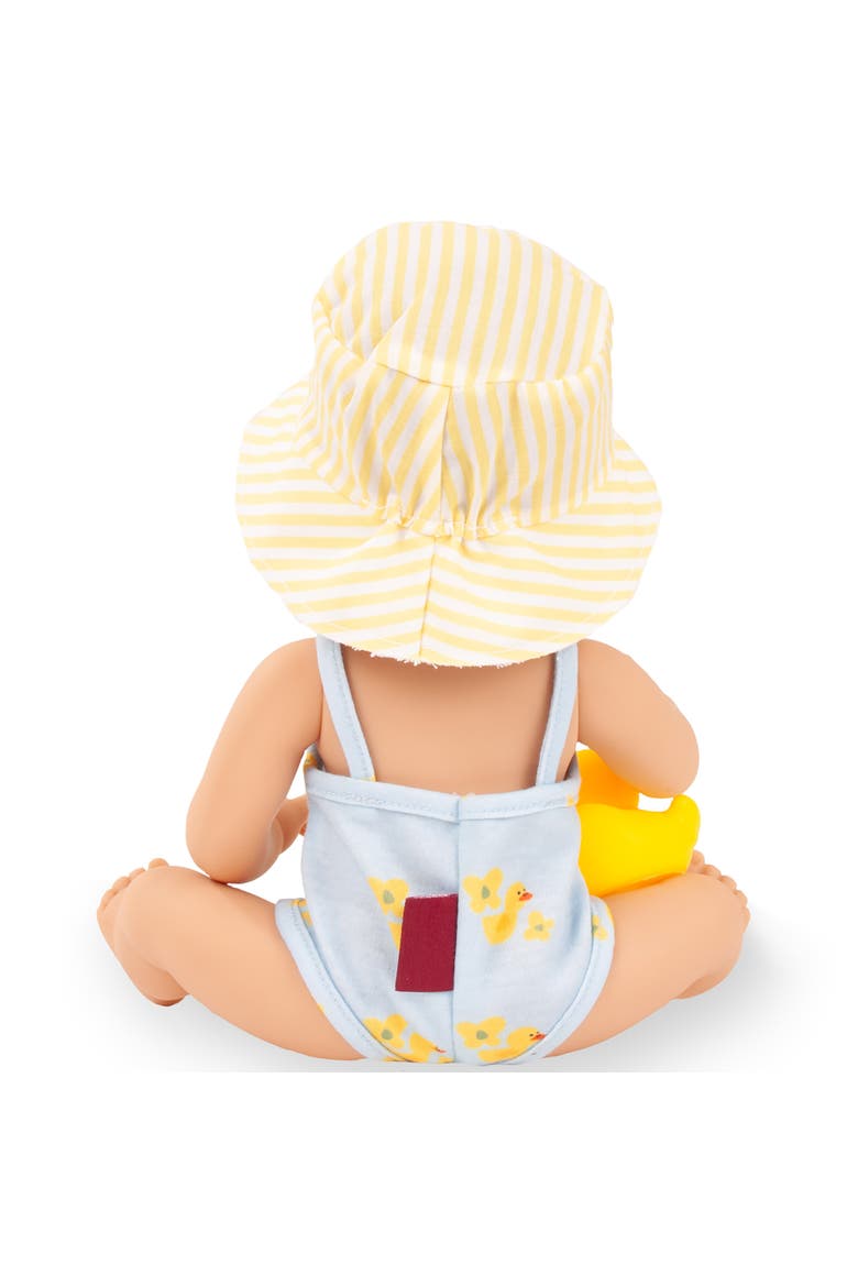 Sleepy Aquini Bathing Duck - 13" Drink & Wet Baby Girl Doll, Ages 18mo+, Alternate, color, Multicolored