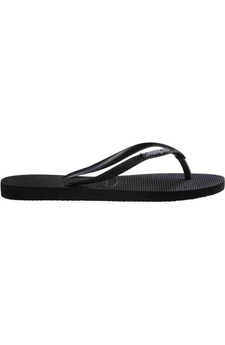 Havaianas Slim Glitter II Flip Flop, Alternate, color,