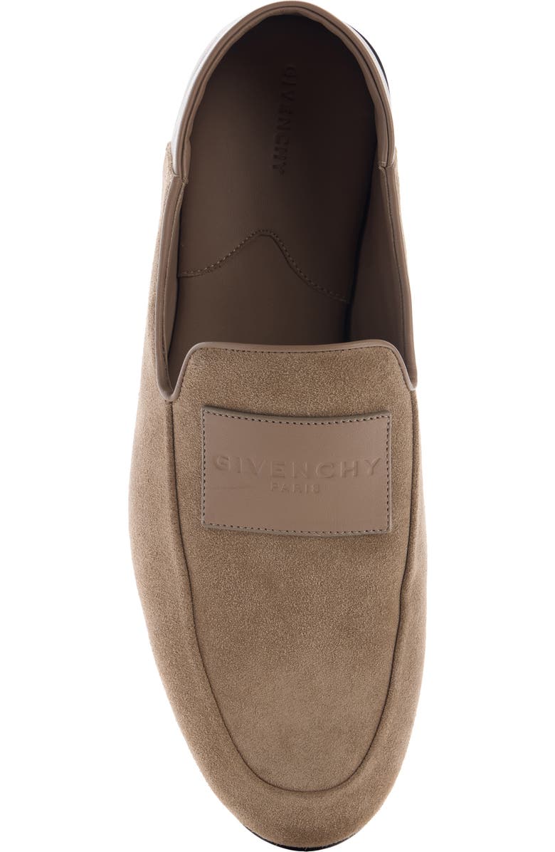 Givenchy Logo Label Convertible Loafer, Alternate, color, Taupe