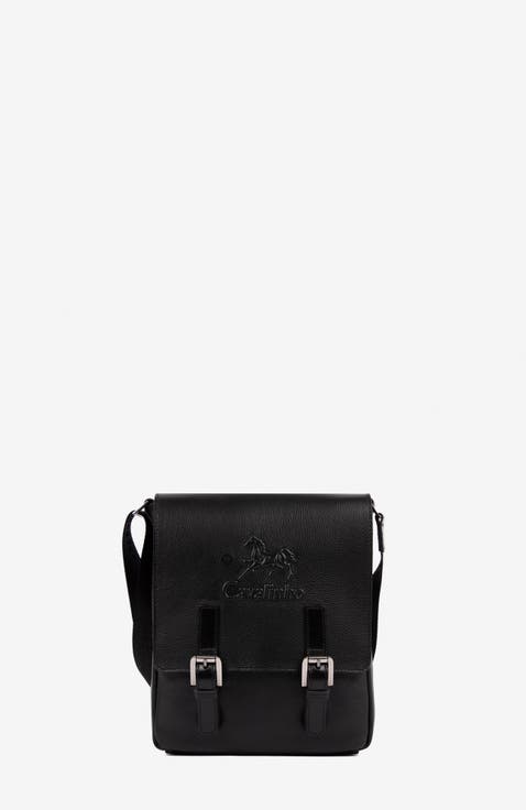 El Cavaleiro Leather Traveler Crossbody Bag 483
