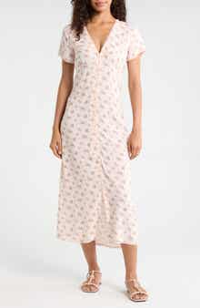Simone Floral Midi Dress