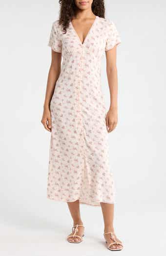 Simone Floral Midi Dress