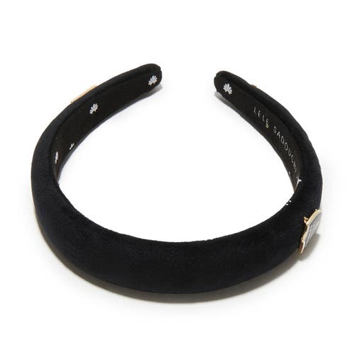 Lele Sadoughi Las Vegas Raiders Charlotte Headband In Gold