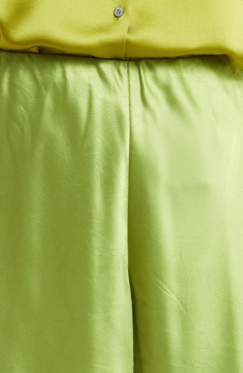 Vince Satin Bias Pants, Alternate, color, Cactus