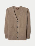 GOBI Mongolian Cashmere Relaxed-Fit Cashmere Cardigan