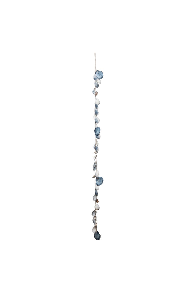 Coastal Blues Christmas Garland, Main, color, Blue