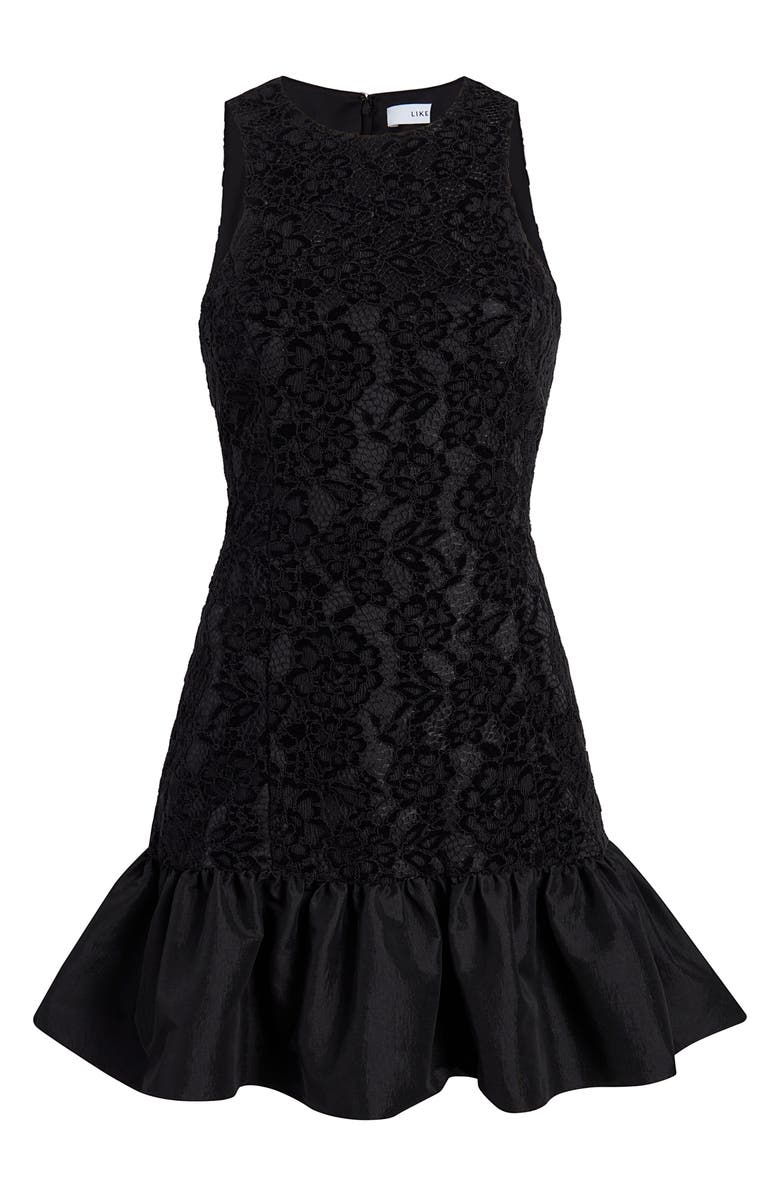 LIKELY Elton Lace Overlay Minidress, Alternate, color, 