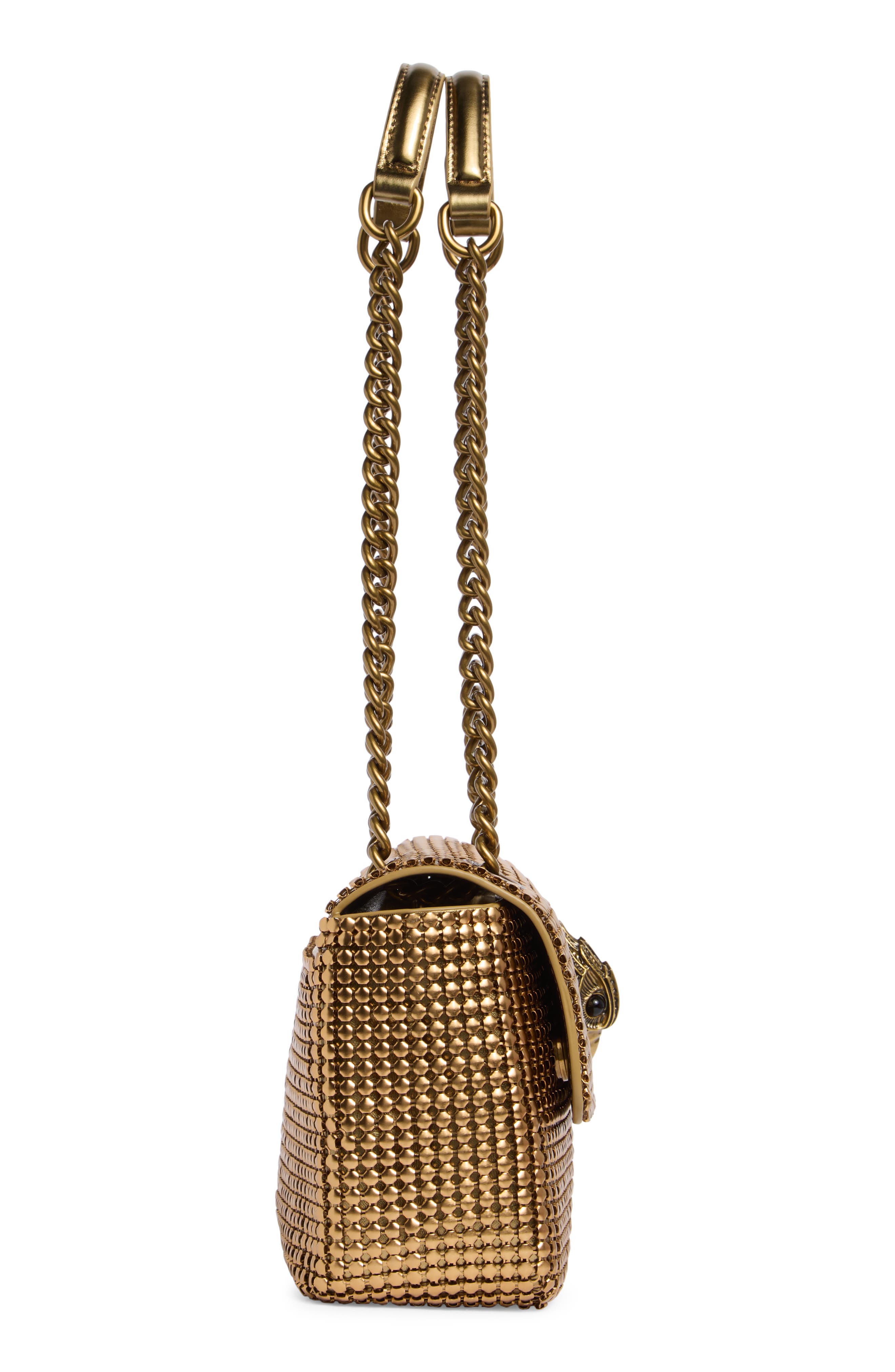 Kurt Geiger London Small Party Shoulder Bag, Alternate, color, Bronze