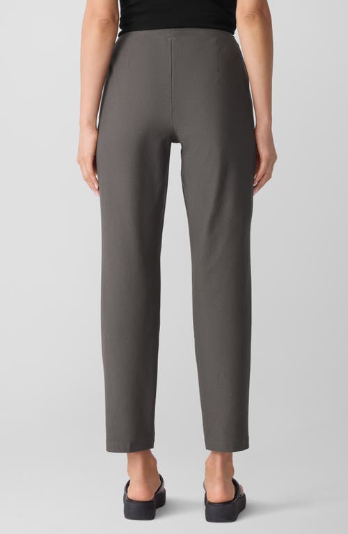 Eileen Fisher Slim Ankle Pants In Gray