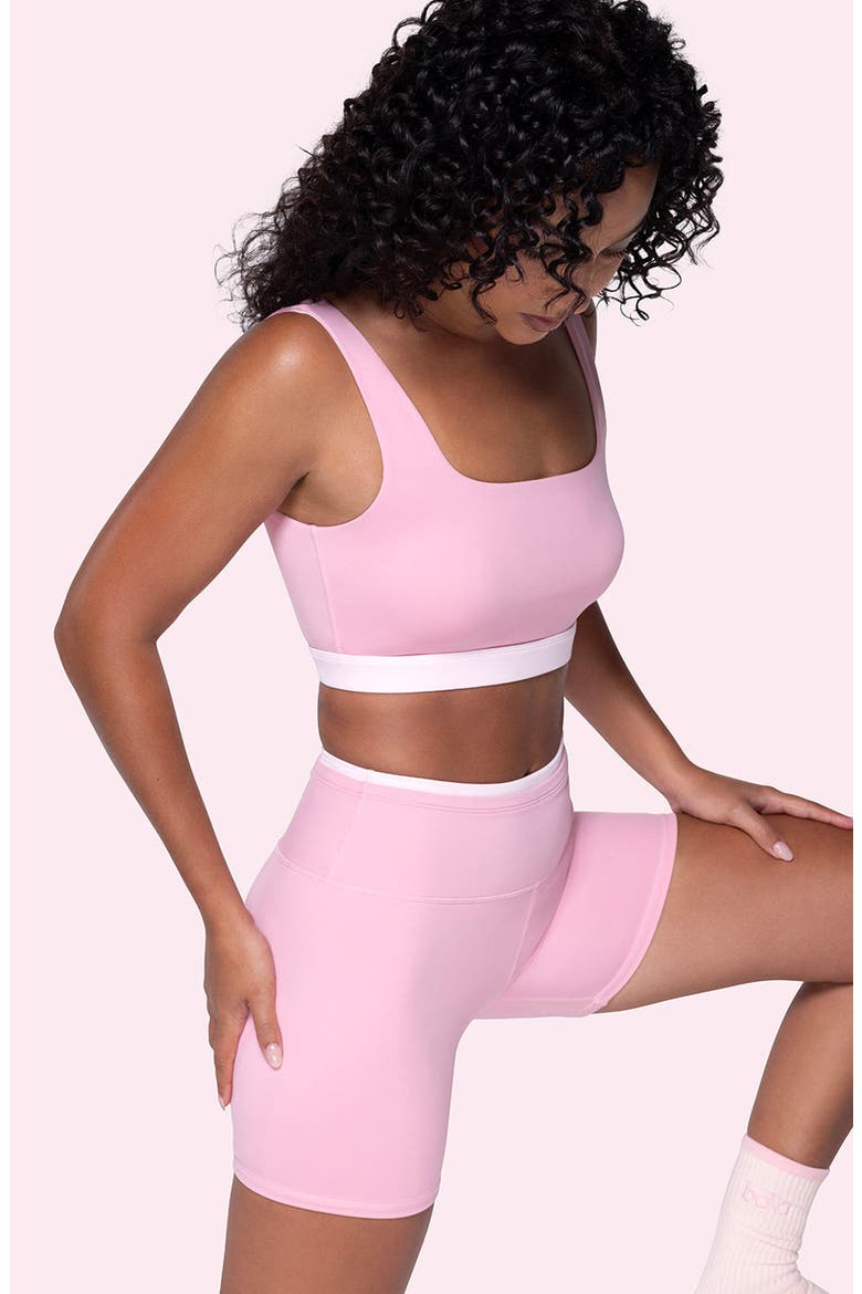 Sports Bra, Alternate, color, Blush