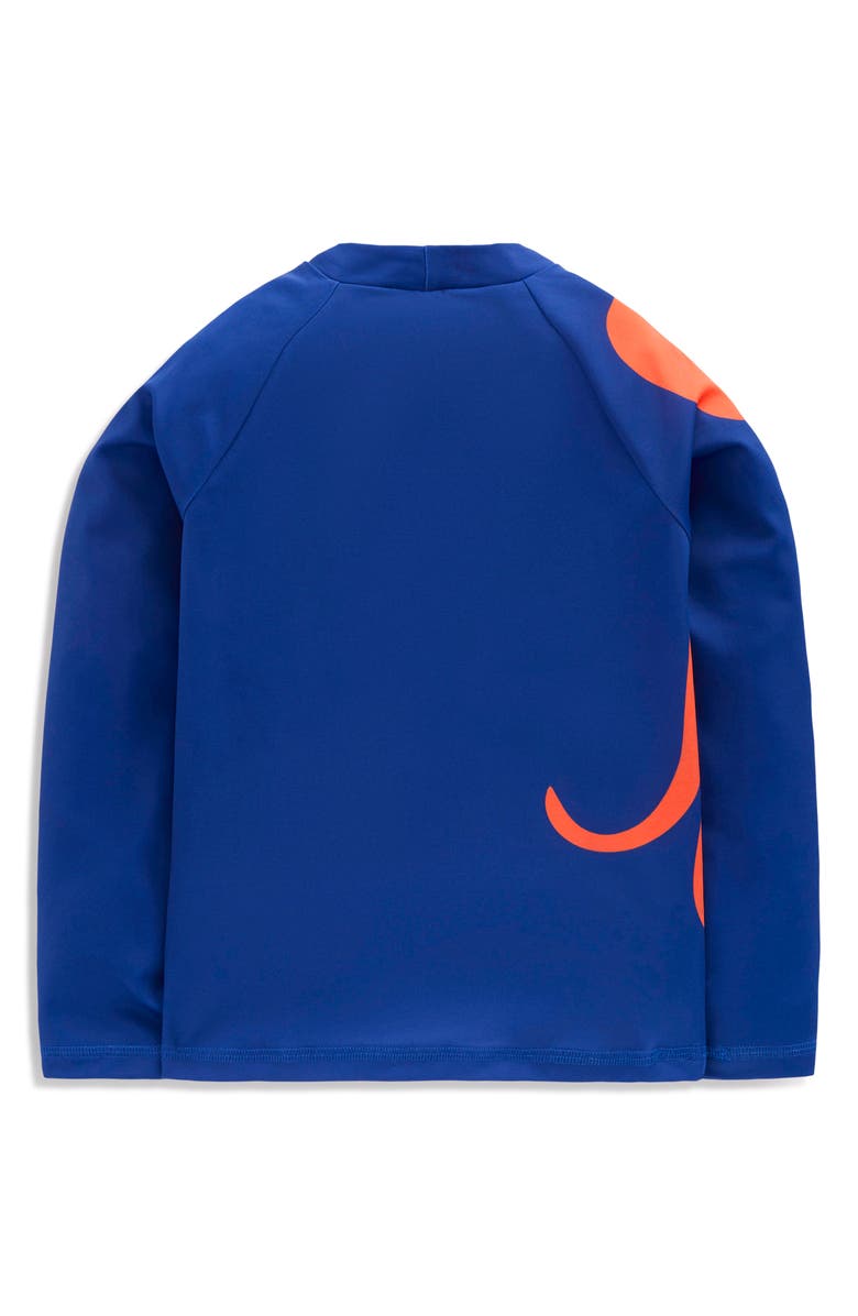 Mini Boden Kids' Sun Safe Fun Long Sleeve Rashguard, Alternate, color, Octopus