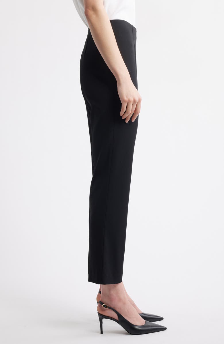 Ming Wang x Tanya Foster Deco Pintuck Crepe Pants, Alternate, color, 