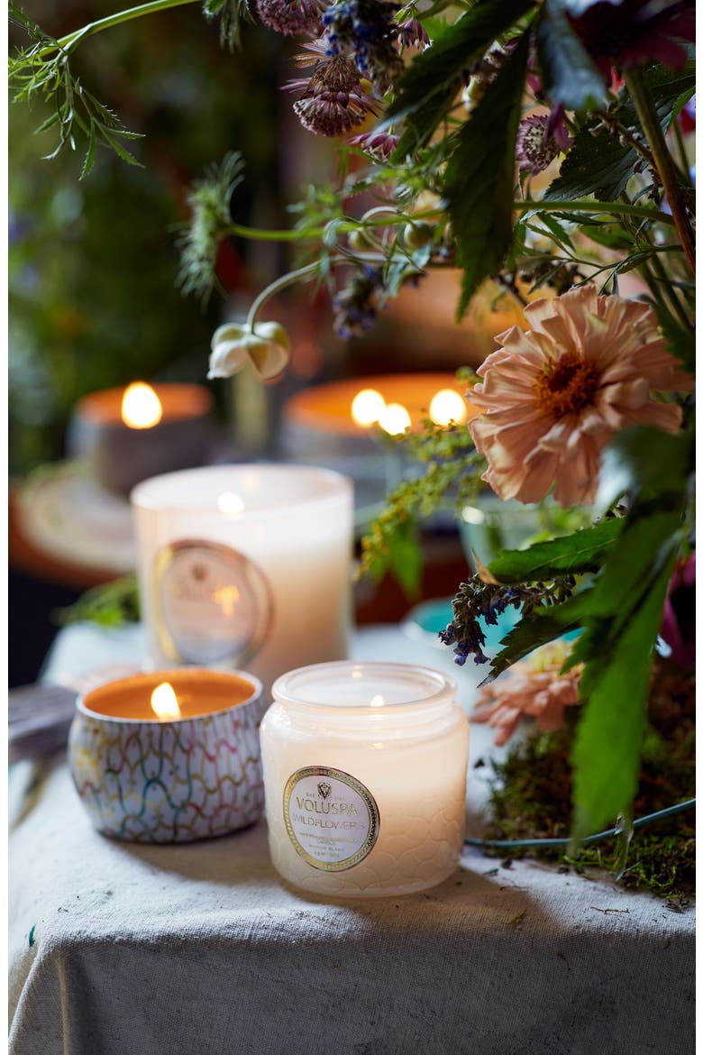 Wildflowers Petite Jar Scented Candle, Alternate, color, WILDFLOWERS