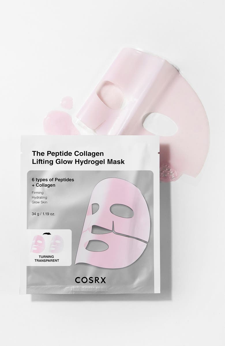 COSRX The Peptide Collagen Lifting Glow Hydrogel Mask, Alternate, color,