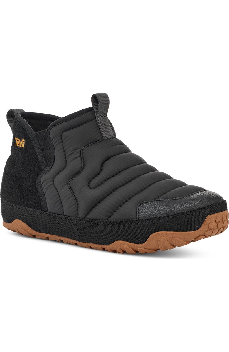 Teva ReEmber Terrain Quilted Mid Slipper, Main, color, Black