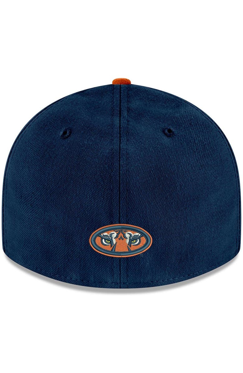 New Era Men's New Era Navy/Orange Auburn Tigers Basic Low Profile 59FIFTY Fitted Hat, Alternate, color, Navy