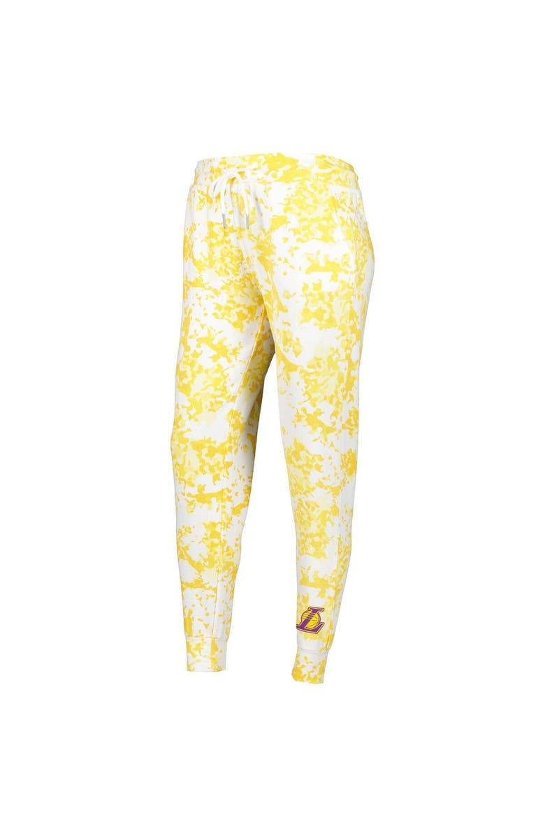 LUSSO Women's Lusso Gold Los Angeles Lakers Melissa Tri-Blend Jogger Pants, Alternate, color, Gold