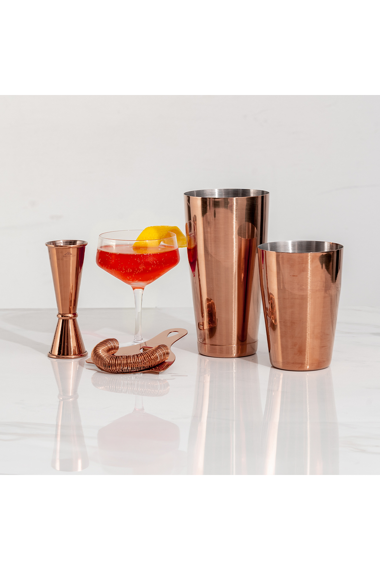 4-Piece Craft Bar Set, Antique Copper, Alternate, color, Antique Copper