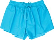RuffleButts Girls Active Butterfly Shorts