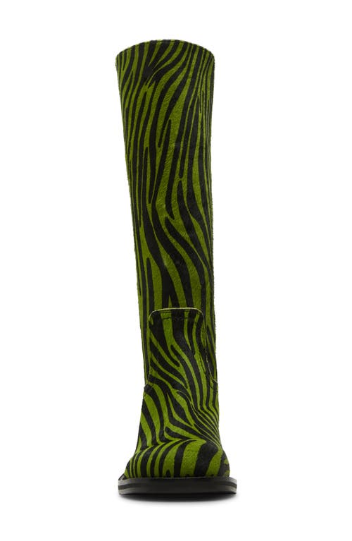 Steve Madden Riggs Genuine Calf Hair Tall Boot In Multi