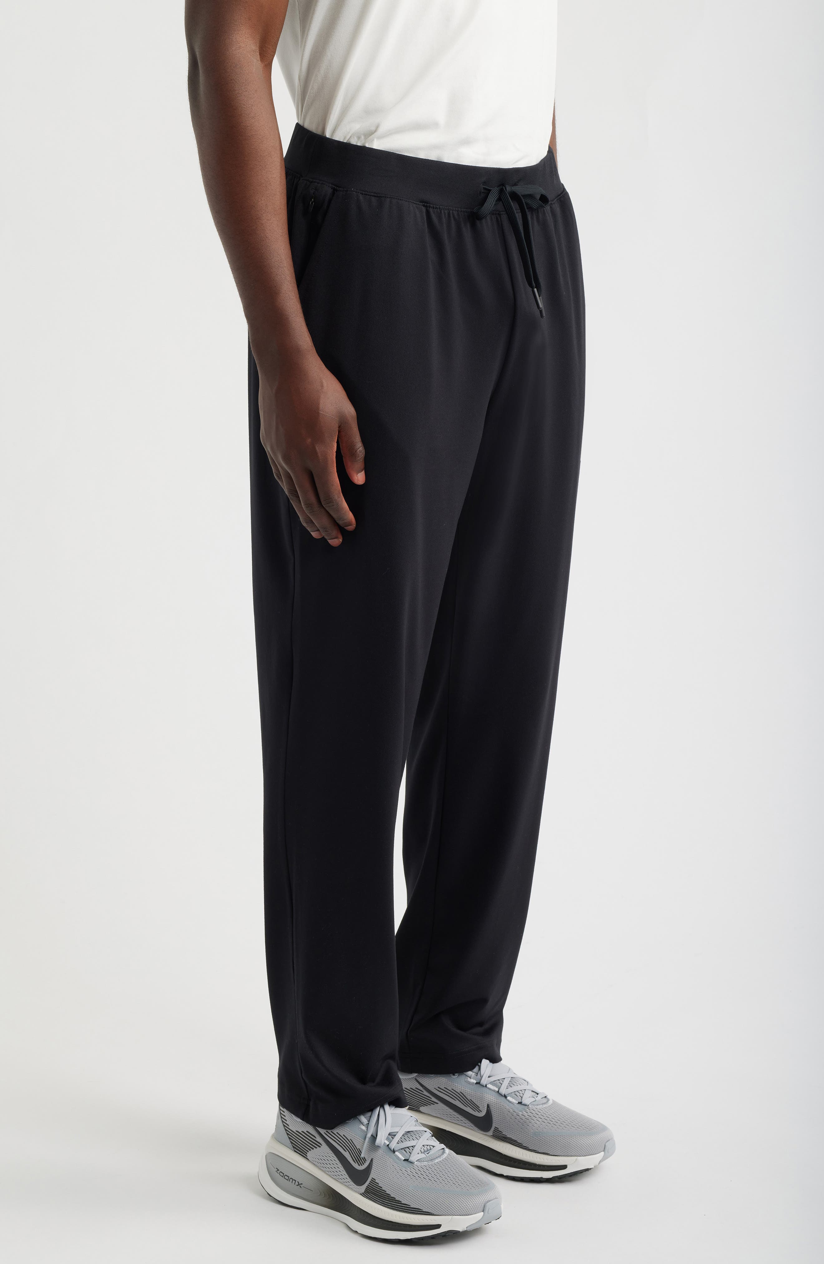 Zella Live In Slim Fit Knit Drawstring Pants (Men) | Nordstrom