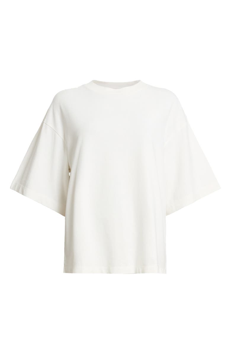AllSaints Amelie Crochet Back Cotton T-Shirt, Alternate, color,