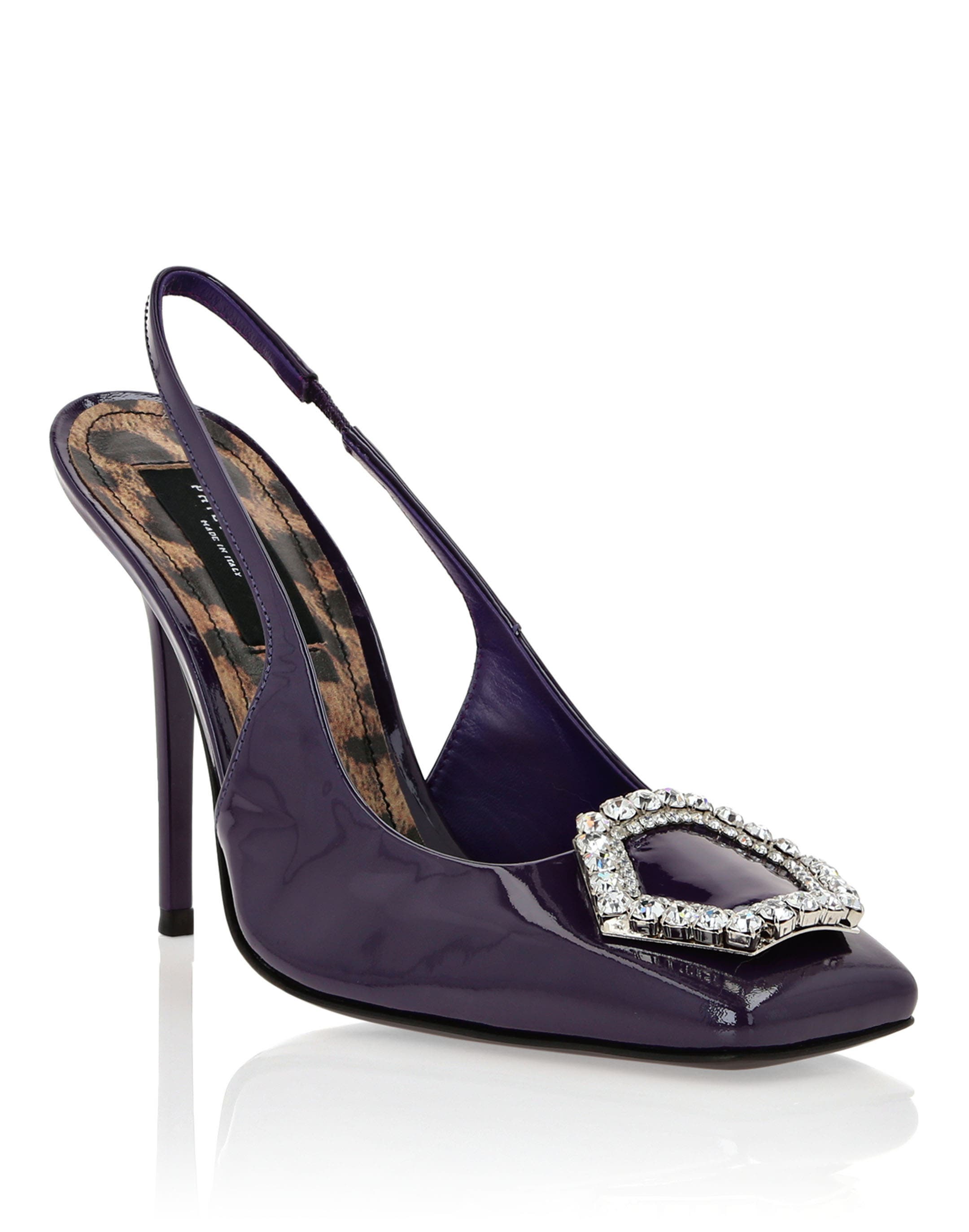 Pumps Hexagon Women, Main, color, Purple