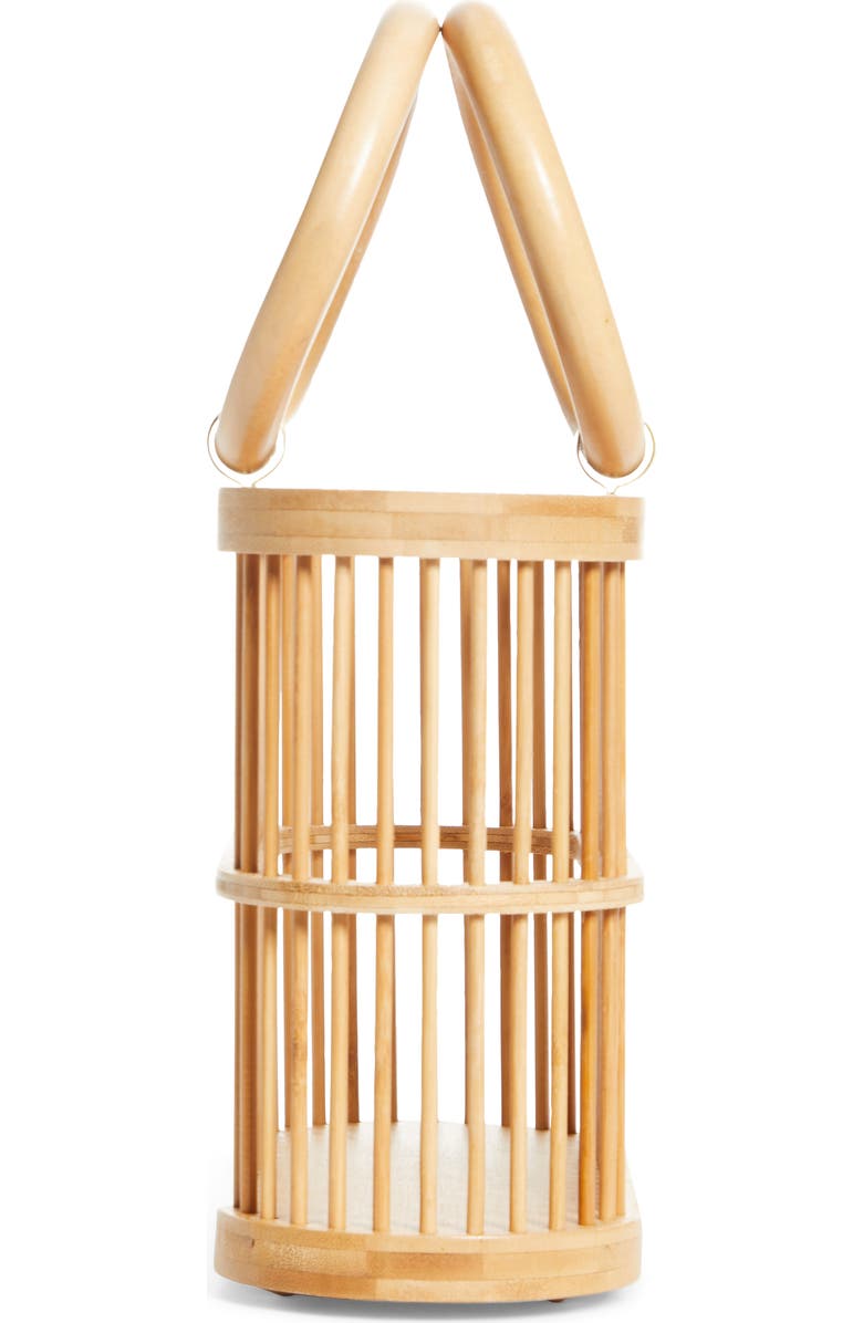 Cult Gaia Mini Coco Top Handle Bamboo Bag, Alternate, color,