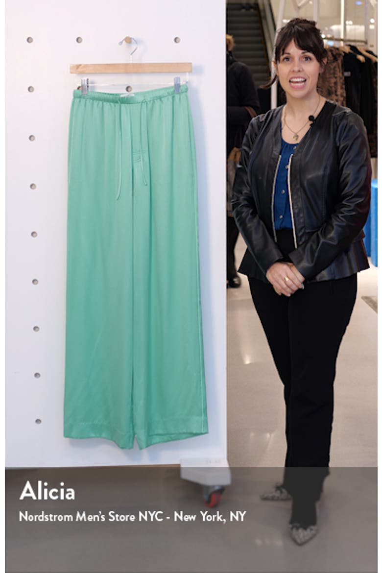 Silk Drawstring Pants video