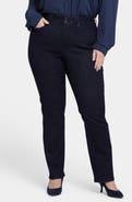 NYDJ Marilyn Hollywood High Waist Straight Leg Jeans