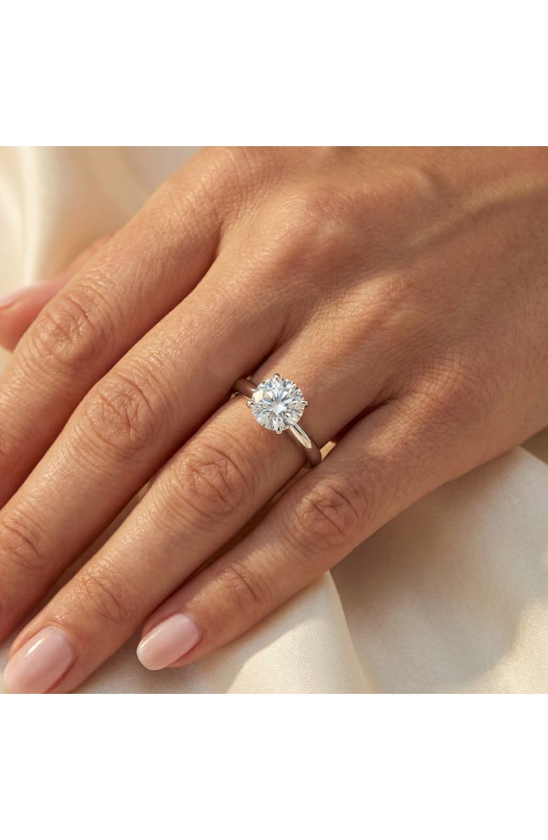 Bliss Diamond 1ct Round Diamond Solitaire Engagement Ring Lab Grown, Alternate, color, 14K White Gold
