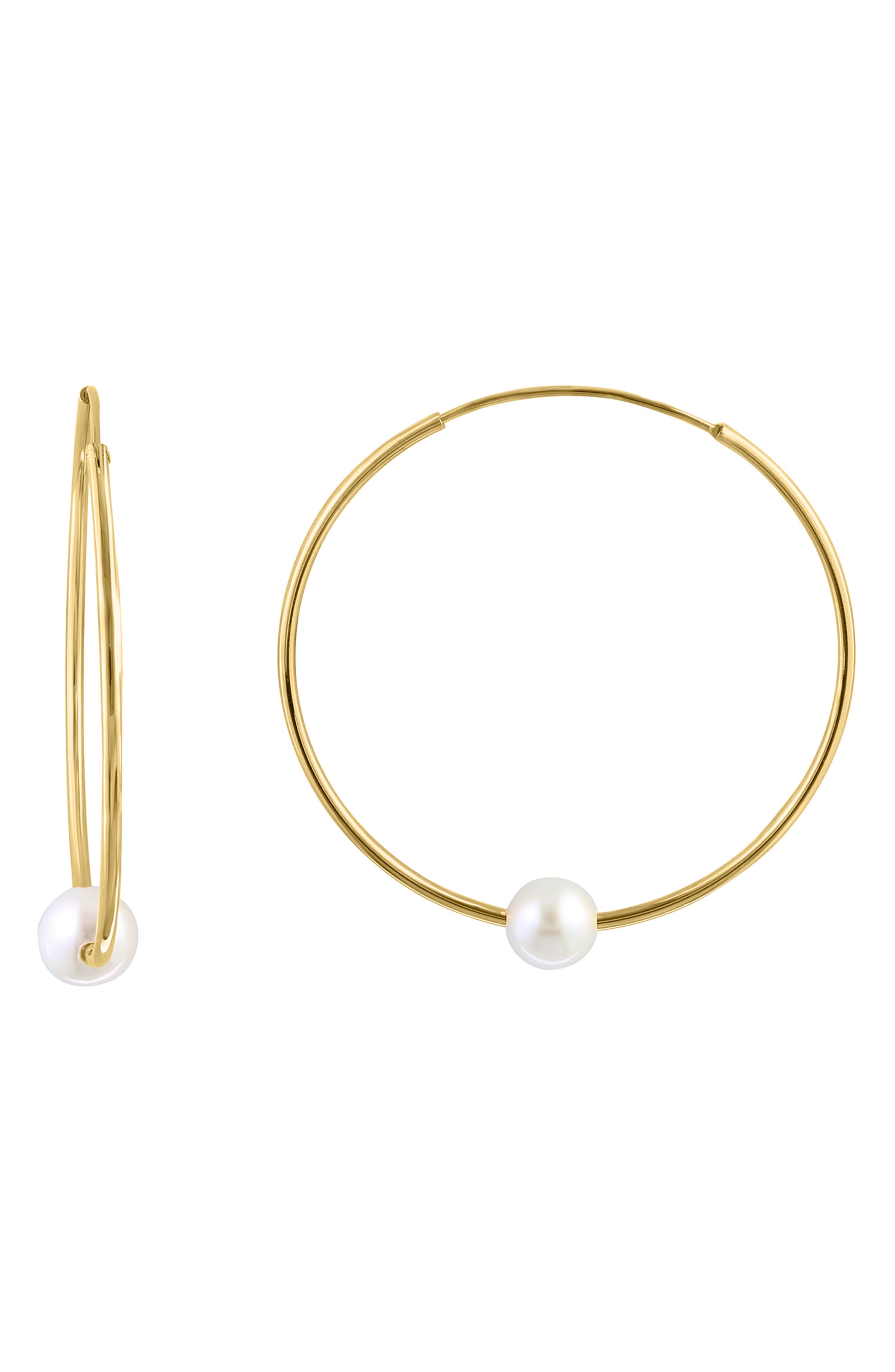 EFFY Freshwater Pearl Hoop Earrings