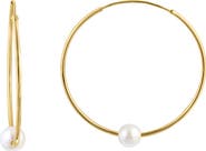 EFFY Freshwater Pearl Hoop Earrings