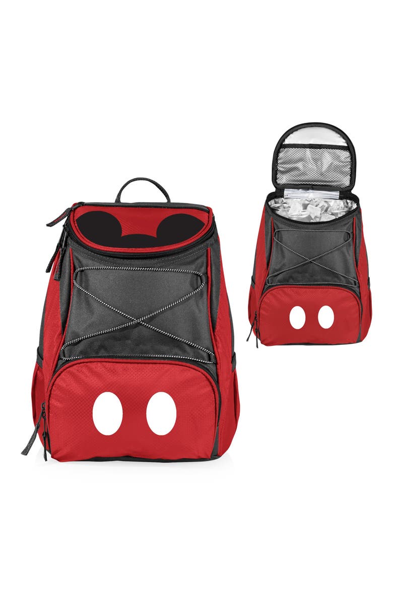 x Disney® Mickey Mouse Cooler Tote Bag, Alternate, color, RED