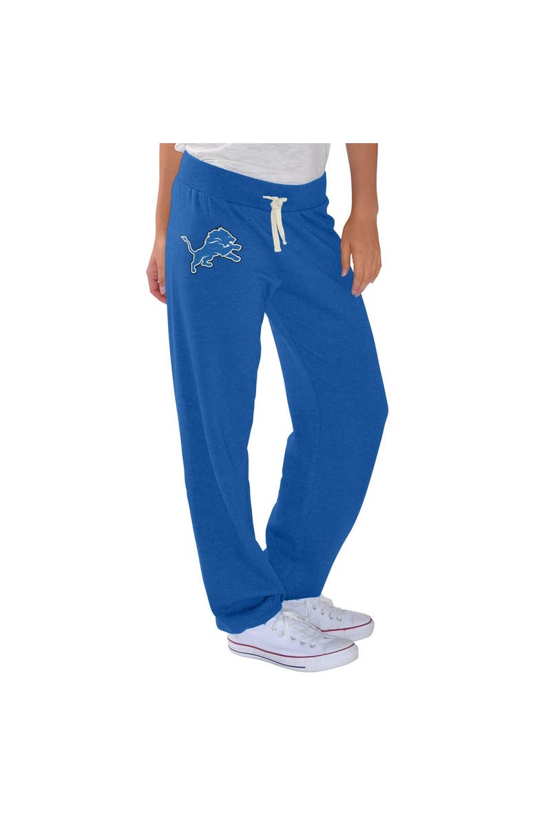G-III 4HER BY CARL BANKS Women's G-III 4Her by Carl Banks Blue Detroit Lions Scrimmage Pants, Main, color, 