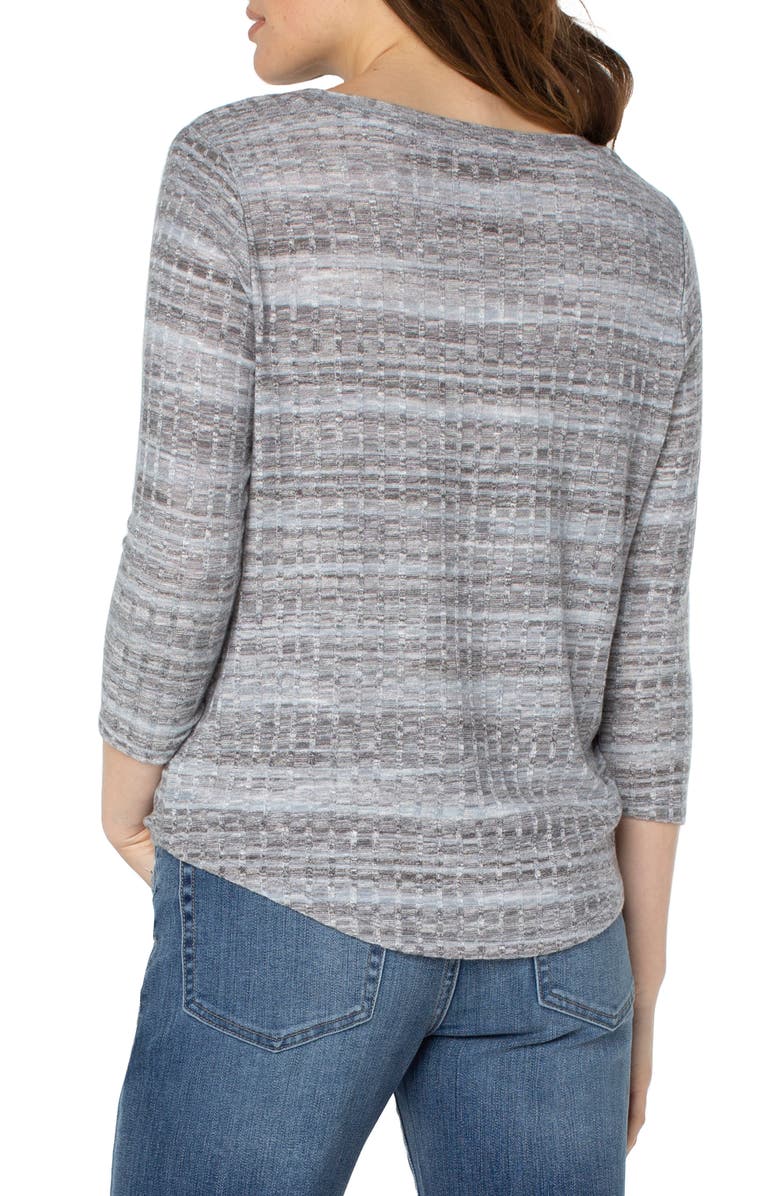 Liverpool Rib Knit Top, Alternate, color, Slate Blue