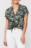 VELVET HEART Aquaria Tie Front Camp Shirt